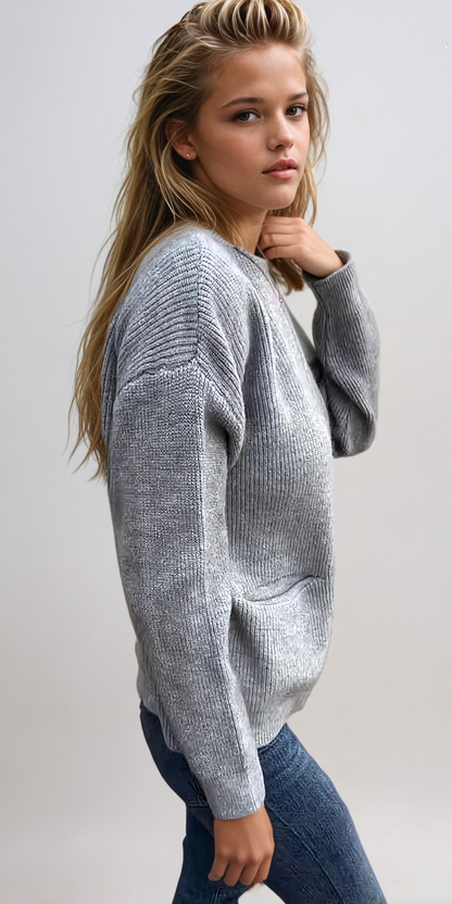 Sophia | Cardigan zippé Cosy